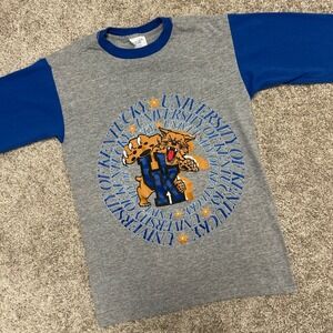 Vintage Kentucky Wildcats UK Tshirt Size Large College Ware‎ Made In USA 90s